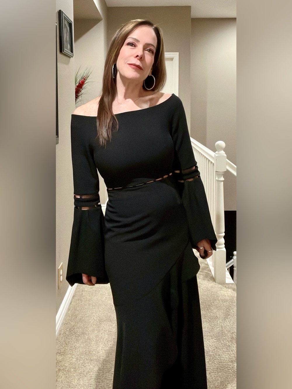 FINDERS KEEPERS Black Solar Dress